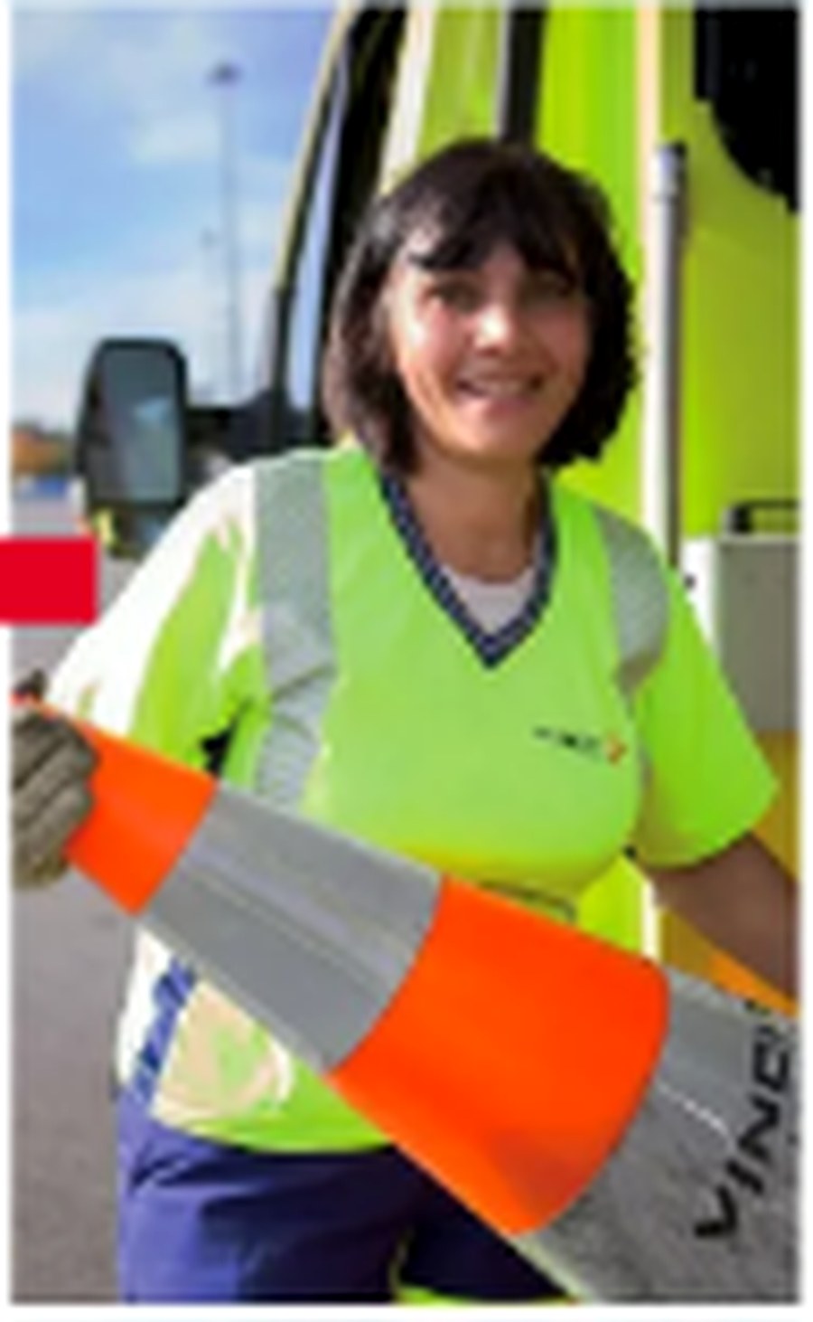 Team member at work